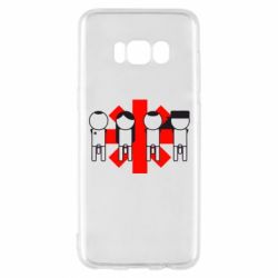 Чехол для Samsung S8 Red Hot Chili Peppers Group - PrintSalon