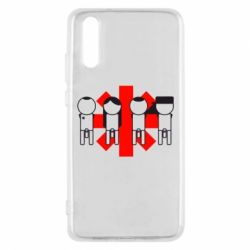 Чехол для Huawei P20 Red Hot Chili Peppers Group - PrintSalon