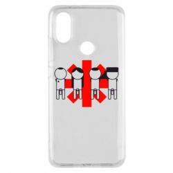 Чехол для Xiaomi Mi A2 Red Hot Chili Peppers Group