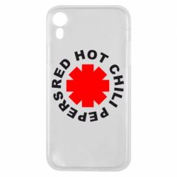 Чехол для iPhone XR red hot chili peppers - PrintSalon