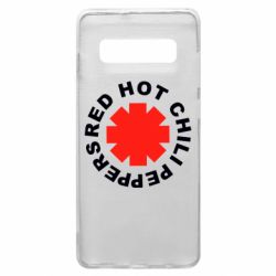 Чехол для Samsung S10+ red hot chili peppers - PrintSalon