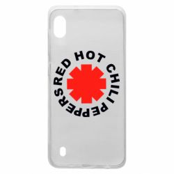 Чехол для Samsung A10 red hot chili peppers - PrintSalon