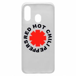 Чехол для Samsung A40 red hot chili peppers - PrintSalon