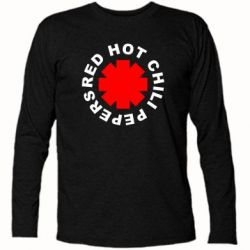 Футболка с длинным рукавом red hot chili peppers - PrintSalon