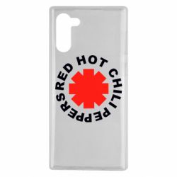 Чехол для Samsung Note 10 red hot chili peppers - PrintSalon
