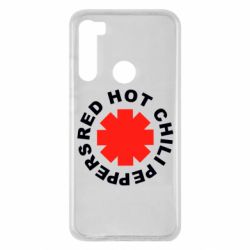 Чехол для Xiaomi Redmi Note 8 red hot chili peppers - PrintSalon
