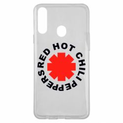 Чехол для Samsung A20s red hot chili peppers - PrintSalon