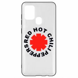 Чехол для Samsung A21s red hot chili peppers - PrintSalon