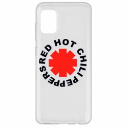 Чехол для Samsung A31 red hot chili peppers - PrintSalon