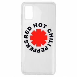 Чехол для Samsung A41 red hot chili peppers - PrintSalon