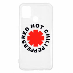 Чехол для Samsung M31 red hot chili peppers - PrintSalon