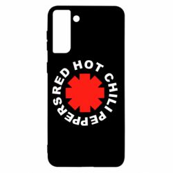 Чехол для Samsung S21+ red hot chili peppers - PrintSalon