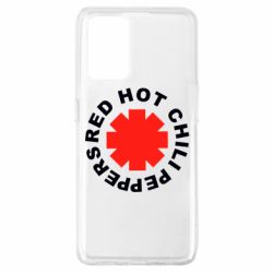 Чехол для Oppo A74 4G red hot chili peppers - PrintSalon