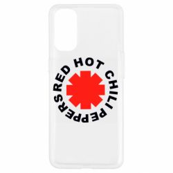 Чехол для Oppo Reno 4 red hot chili peppers - PrintSalon