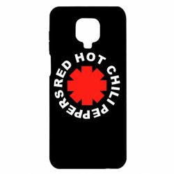 Чехол для Xiaomi Redmi Note 9S/9Pro/9Pro Max red hot chili peppers - PrintSalon