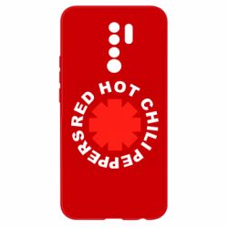 Чехол для Xiaomi Redmi 9 red hot chili peppers - PrintSalon