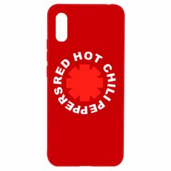 Чехол для Xiaomi Redmi 9a red hot chili peppers - PrintSalon