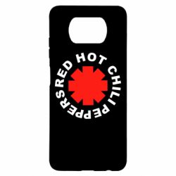 Чехол для Xiaomi Poco X3 red hot chili peppers - PrintSalon