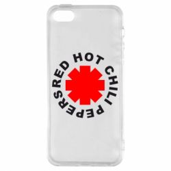 Чехол для iPhone5/5S/SE red hot chili peppers - PrintSalon