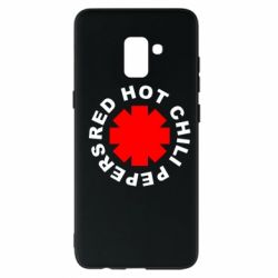 Чехол для Samsung A8+ 2018 red hot chili peppers - PrintSalon