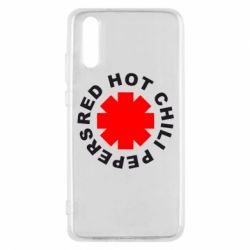 Чехол для Huawei P20 red hot chili peppers - PrintSalon