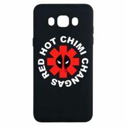 Чехол для Samsung J7 2016 Red Hot Chimi Changas - PrintSalon