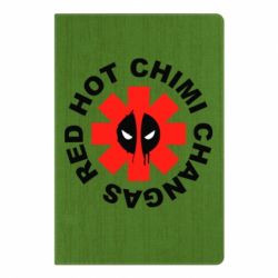 Блокнот с принто Red Hot Chimi Changas - PrintSalon