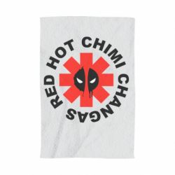 Полотенце с принтом Red Hot Chimi Changas - PrintSalon
