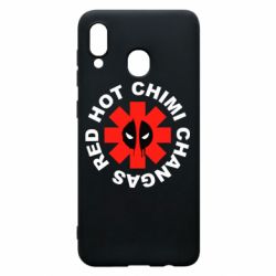 Чехол для Samsung A20 Red Hot Chimi Changas - PrintSalon
