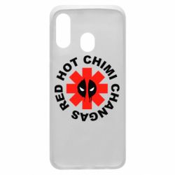 Чехол для Samsung A40 Red Hot Chimi Changas - PrintSalon