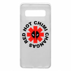 Чехол для Samsung S10 Red Hot Chimi Changas - PrintSalon