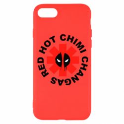 Чехол для iPhone SE 2020 Red Hot Chimi Changas - PrintSalon
