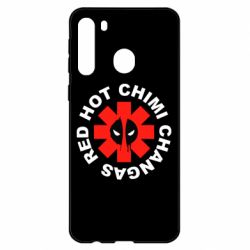 Чехол для Samsung A21 Red Hot Chimi Changas - PrintSalon