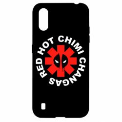 Чехол для Samsung A01/M01 Red Hot Chimi Changas - PrintSalon