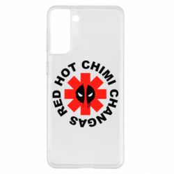 Чехол для Samsung S21+ Red Hot Chimi Changas - PrintSalon