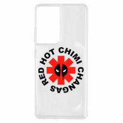 Чехол для Samsung S21 Ultra Red Hot Chimi Changas - PrintSalon