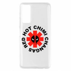 Чехол для Huawei P Smart 2021 Red Hot Chimi Changas - PrintSalon