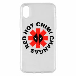 Чехол для iPhone X/Xs Red Hot Chimi Changas - PrintSalon