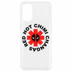 Чехол для Oppo Reno 4 Red Hot Chimi Changas - PrintSalon