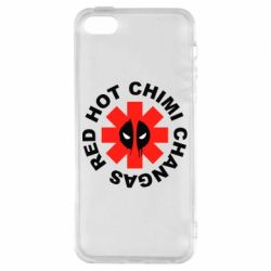 Чехол для iPhone5/5S/SE Red Hot Chimi Changas - PrintSalon