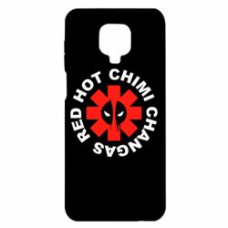 Чехол для Xiaomi Redmi Note 9S/9Pro/9Pro Max Red Hot Chimi Changas - PrintSalon