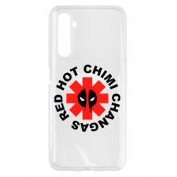 Чехол для Realme 6 Red Hot Chimi Changas - PrintSalon