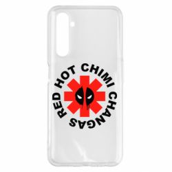 Чехол для Realme 6 Pro Red Hot Chimi Changas - PrintSalon