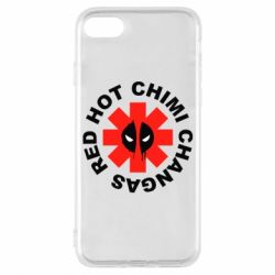 Чехол для iPhone 7 Red Hot Chimi Changas - PrintSalon
