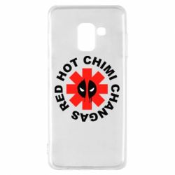 Чехол для Samsung A8 2018 Red Hot Chimi Changas - PrintSalon
