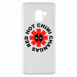 Чехол для Samsung A8+ 2018 Red Hot Chimi Changas - PrintSalon