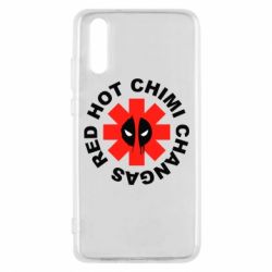 Чехол для Huawei P20 Red Hot Chimi Changas - PrintSalon