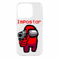 Чохол для iPhone 14 Pro Red Impostor - PrintSalon