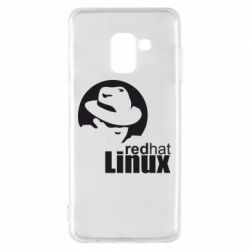 Чехол для Samsung A8 2018 Redhat Linux