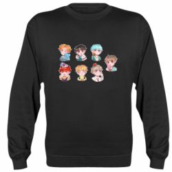 Cвитшот BTS cute boys - PrintSalon